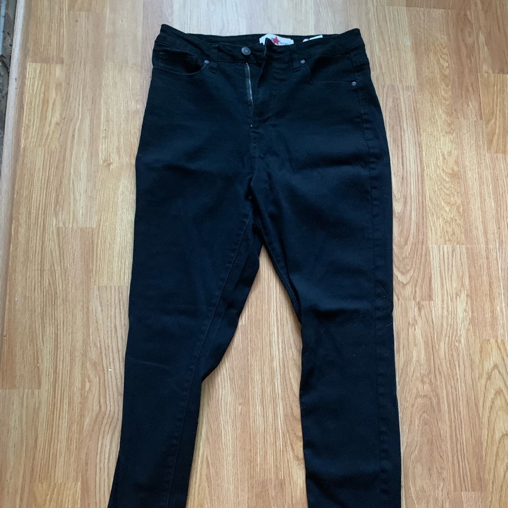 Black skinny jeans, worn once!
